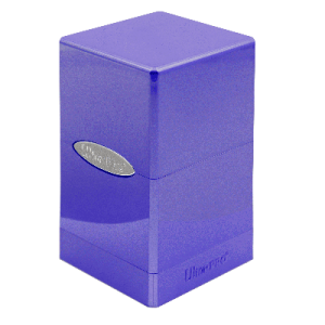 Ultra Pro Hi-Gloss Satin Tower Deck Box - Amethyst