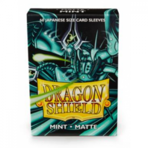 Dragon Shield Mint - Matte Sleeves - Japanese Size 59x86mm (60 Θήκες)