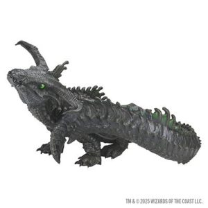 D&D Replicas of the Realms: Black Dragon Wyrmling Foam Figure