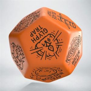 Q-Workshop Trap Generator Die: Orange & Black