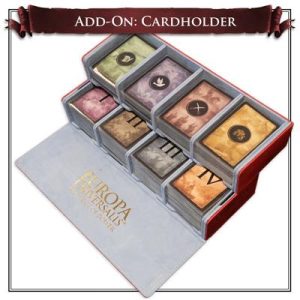 Europa Universalis: The Price of Power - Cardholder w/ Dice Tray Lid