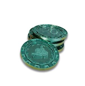 12 Metal Coins (Play Money) for Clans of Caledonia: Industria (12 x 20)
