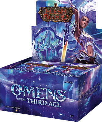 139992_0.png Flesh & Blood TCG - Omens of the Third Age Booster Display (24 Packs)