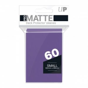 Ultra Pro PRO-Matte Small Deck Protector Sleeves - Purple 62x89mm (60 Θήκες)