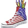 Ravensburger 3D Puzzle: Sneaker American Flag Pen Holder with Candle (108 pcs) (12549)