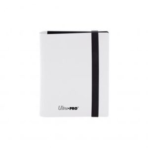 Ultra Pro 2-Pocket Flexible PRO-Binder - Arctic White