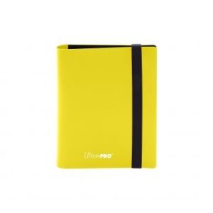 Ultra Pro Eclipse 2-Pocket PRO-Binder - Lemon Yellow