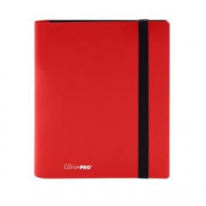 Ultra Pro 4-Pocket PRO-Binder - Eclipse Apple Red