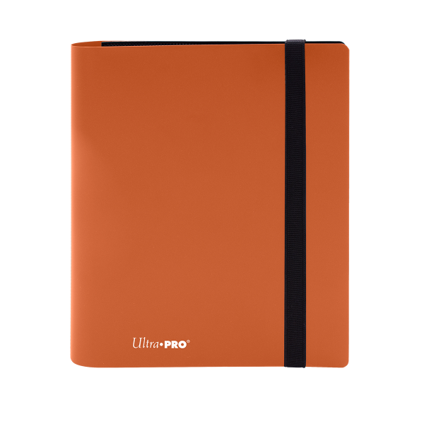 Ultra Pro Eclipse 4-Pocket Pro-Binder - Pumpkin Orange
