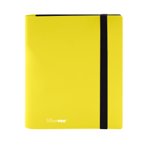 Ultra Pro - Eclipse 4-Pocket Pro-Binder Lemon Yellow