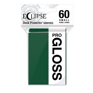 Ultra Pro Eclipse Gloss Small Deck Protector Sleeves - Forest Green 62x89mm (60 Θήκες)