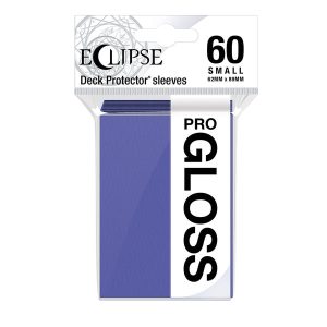 Ultra Pro Eclipse Gloss Small Deck Protector Sleeves - Royal Purple 62x89mm (60 Θήκες)