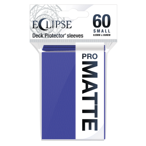 Ultra Pro Eclipse Matte Small Deck Protector Sleeves - Royal Purple 62x89mm (60 Θήκες)