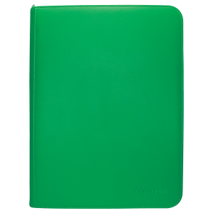 Ultra Pro Vivid 9-Pocket Zippered Pro-Binder - Green