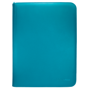 Ultra Pro - Vivid 9-Pocket Zippered Pro-Binder Teal