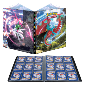 Ultra Pro Scarlet and Violet Roaring Moon and Iron Valiant 9-Pocket Portfolio for Pokémon