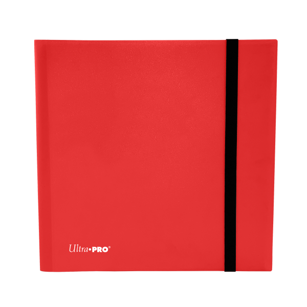Ultra Pro - Eclipse 12-Pocket Pro-Binder Apple Red