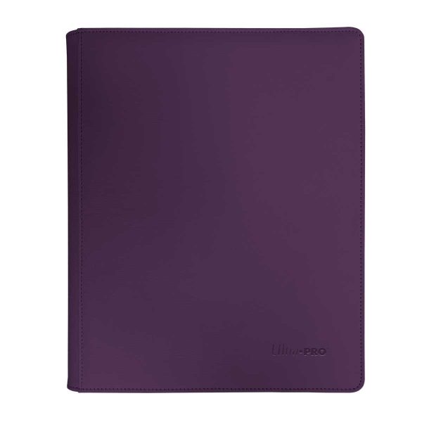 Vivid 9-Pkt Midnight Plum Zippered PRO-Binder