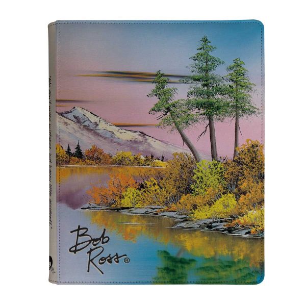 Bob Ross Mighty Mountain Lake 9-Pkt Zippered PRO Binder