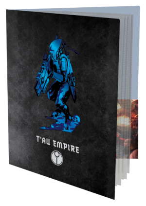 Ultra Pro - Warhammer 40K T'au Empire Datasheet & Index Card Folio