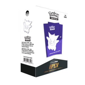 Ultro Pro Elite Gengar 105ct Apex Deck Protector Sleeves for Pokemon