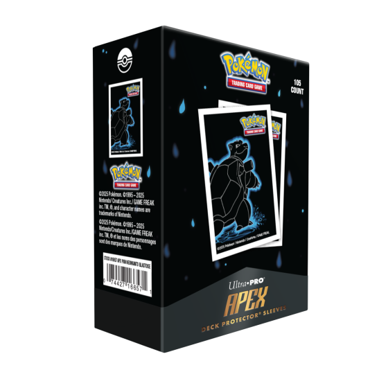 16657_apexdp_pkm_neonkanto_blastoise_pkg_angle.png Ultra Pro Pokemon Neon Kanto Apex Deck Protector 105ct Blastoise