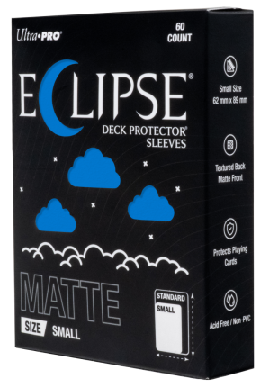 Ultra Pro Eclipse Matte Small Pacific Blue Deck Protector 60ct