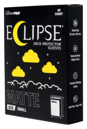 Ultra Pro Eclipse Matte Small Lemon Yellow Deck Protector 60ct