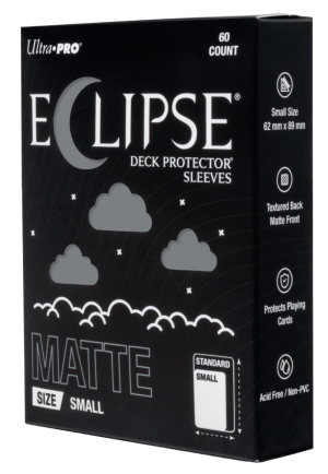 Ultra Pro Eclipse Matte Small Smoke Grey Deck Protector 60ct