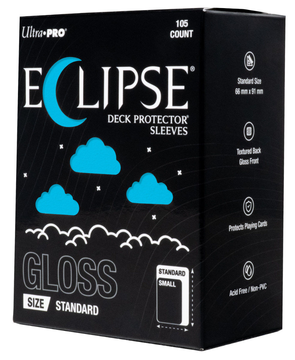 16703_eclipse_gloss_standard_sky_blue_angle.png Eclipse Gloss Standard Sky Blue Deck Protector 105ct