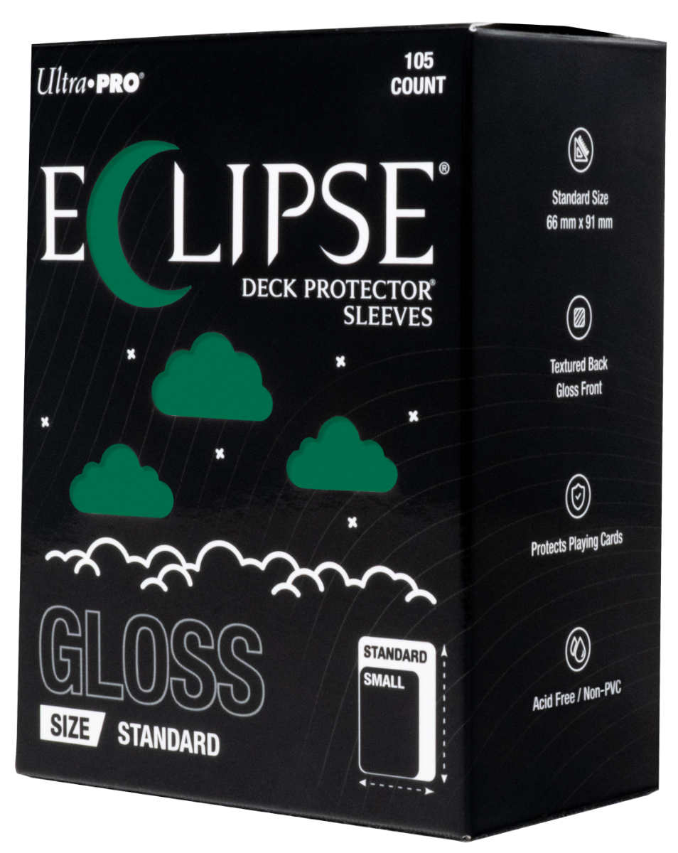 16705_eclipse_gloss_standard_forest_green_angle.png Eclipse Gloss Standard Forest Green Deck Protector 105ct