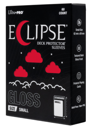 Ultra Pro Eclipse Gloss Small Apple Red Deck Protector 60ct