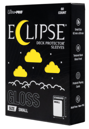 Ultra Pro Eclipse Gloss Small Lemon Yellow Deck Protector 60ct