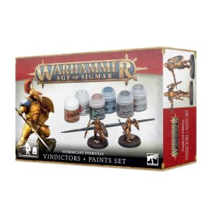 Warhammer Age of Sigmar - Stormcast Eternals: Vindictors + Paint Set (60-10)