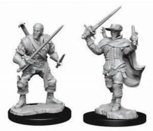 D&D Nolzur's Marvelous Miniatures - 2x Human Male Bard