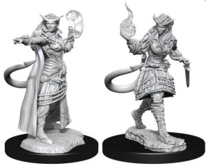 D&D Nolzur's Marvelous Μινιατούρες - 2x Tiefling Female Sorceror