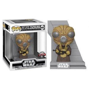 Funko Pop! Deluxe: Star Wars Bounty Hunters Collection - Zuckuss (Metallic) (Special Edition) #441 Bobble-Head Vinyl Figure