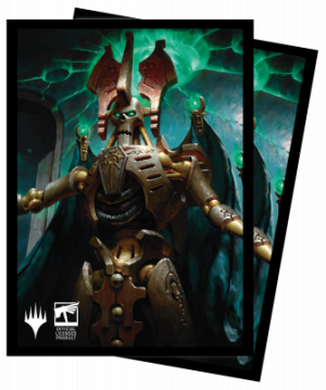 Ultra Pro Warhammer 40K Commander Szarekh, the Silent King Standard Deck Protector Sleeves for Magic: The Gathering 66x91mm (100 Θήκες)