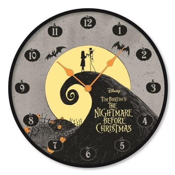 Nightmare Before Christmas - Jack and Sally Ρολόι Τοίχου