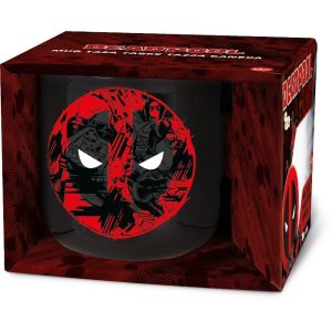 Stor Deadpool Ceramic Breakfast Mug in Gift Box (400ml) (11972)