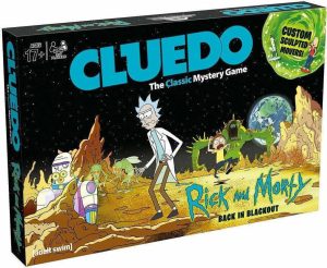 Winning Moves Επιτραπέζιο Παιχνίδι Cluedo Rick and Morty Back in Blackout