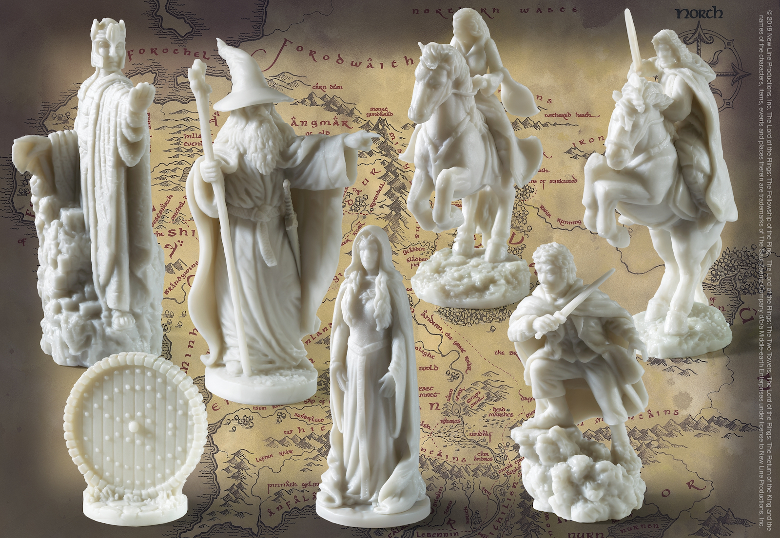 20191127095700_f9697d5a.jpeg Σκάκι The Lord of the Rings: Battle for Middle-Earth Chess Set