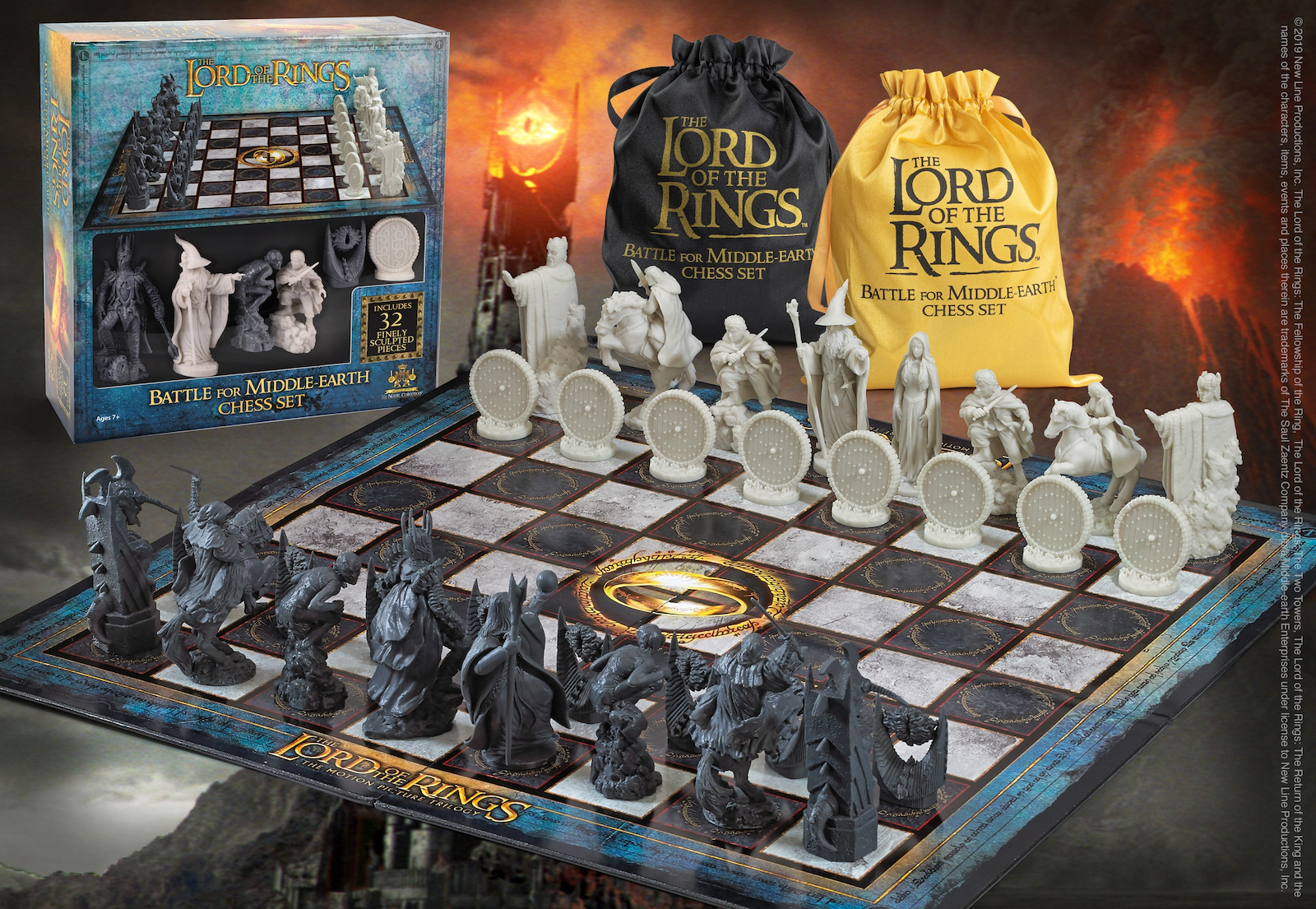 20191127095702_1163e285.jpeg Σκάκι The Lord of the Rings: Battle for Middle-Earth Chess Set