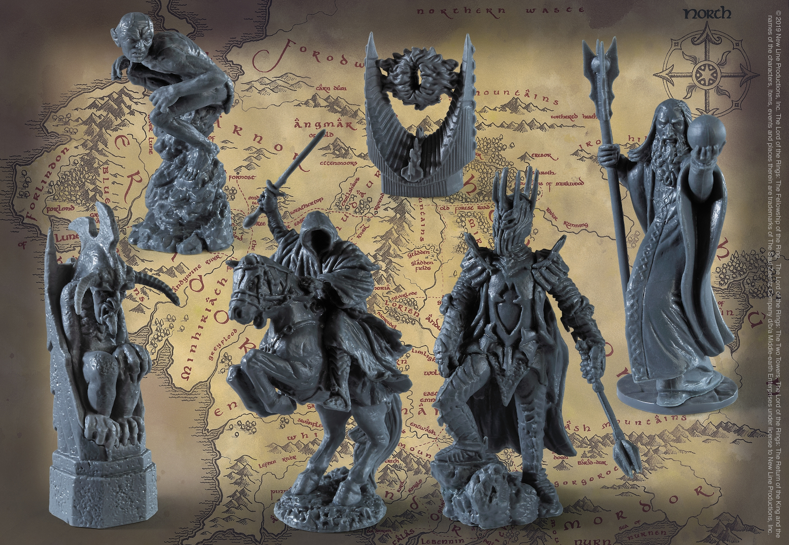 20191127095706_d777b28e.jpeg Σκάκι The Lord of the Rings: Battle for Middle-Earth Chess Set