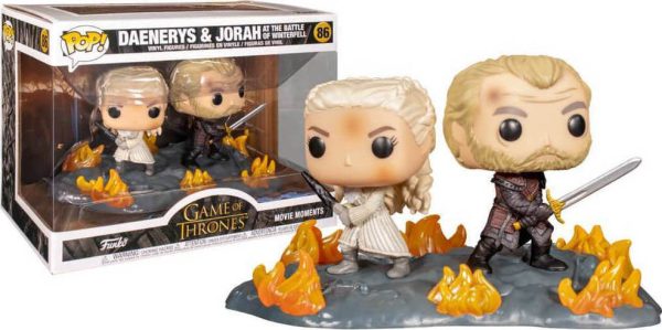 Funko POP! Movie Moments: Game of Thrones - Daenerys & Jorah (At the Battle of Winterfell) #86 Figures