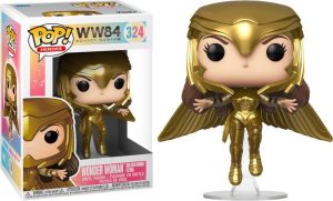 Funko POP! DC Wonder Woman 1984 Wonder Woman Golden Armor Flying #324