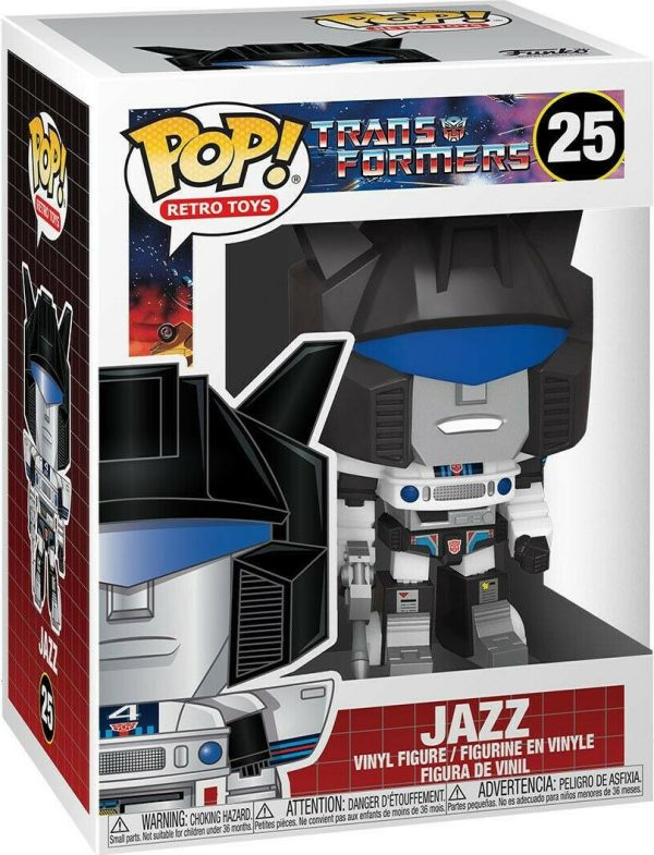 Funko POP! Retro Toys: Transformers G1 - Jazz #25 Figure