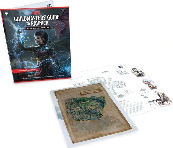 D&D: Guildmasters' Guide to Ravnica RPG Maps and Miscellany