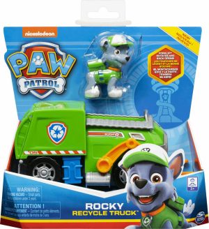 Spin Master Paw Patrol: Rocky Recycle Truck Vehicle (20144470)