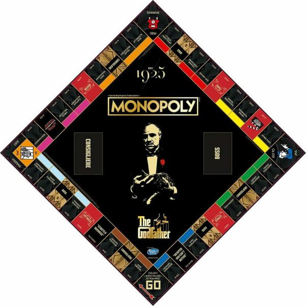 Winning Moves Επιτραπέζιο Παιχνίδι Monopoly The Godfather